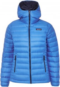 Patagonia Down Sweater Hoody Frauen Gr. XS - Daunenjacke - blau