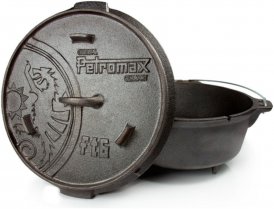 Petromax Feuertopf ft6 - Campinggeschirr - schwarz|grau