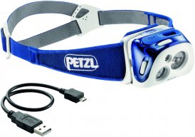 Petzl Reactik - Stirnlampe - blau
