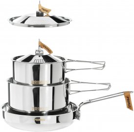 Primus Campfire Cookset Edelstahl - Small - Campinggeschirr - grau