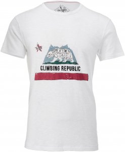 Red Chili Repu T-Shirt Männer Gr. S - T-Shirt - weiß