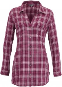 Royal Robbins Beechwood Wool Blend L/S Frauen Gr. S - Outdoor Bluse - rotbraun