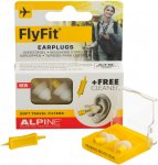 Alpine OHRSTÖPSEL FLYFIT Gr.ONESIZE - Ohrstöpsel - weiß|gelb