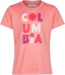Columbia MIRROR CREEK SHORT SLEEVE GRAPHIC SHIRT Kinder - Funktionsshirt - pink-