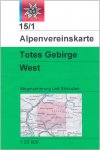 DAV 15/1 TOTES GEBIRGE WEST 1:25T -  Wanderkarten und Winterkarten