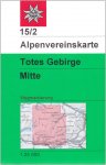 DAV 15/2 TOTES GEBIRGE MITTE 1:25T -  Wanderkarten und Winterkarten