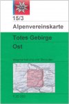 DAV 15/3 TOTES GEBIRGE OST -  Wanderkarten und Winterkarten