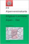 DAV 2/2 ALLGÄUER/LECHTALER ALPEN -  8. Auflage 2006 -  Wanderkarten und Winterk