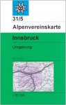 DAV 31/5 SKI INNSBRUCK UND UMGEBUNG - 5. Auflage 2010 -  Wanderkarten und Winter