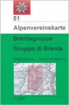 DAV 51 BRENTAGRUPPE -  Wanderkarten und Winterkarten
