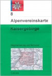 DAV 8 KAISERGEBIRGE -  8. Auflage 2012 -  Wanderkarten und Winterkarten