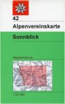DAV Alpenvereinskarte 42 Sonnblick 1 : 25 000 Wegmarkierung -  Wanderkarten und 