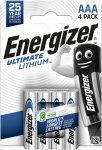 Energizer AAA ULTIMATE LITHIUM BATTERIEN Gr.4 Stück - Batterien - grau