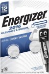 Energizer ULTIMATE LITHIUM 3V CR2016 KNOPFZELLEN Gr.2 STÜCK - Batterien - grau