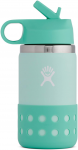 Hydro Flask 12 OZ KIDS WIDE MOUTH STRAW LID &  BOOT - Trinkflasche - grün