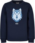 Jack Wolfskin ANIMAL PULLOVER K Kinder - Sweatshirt - blau
