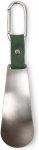 Kikkerland CLIPPABLE SHOEHORN Gr.8x20x2.2 - Schuhanzieher - grau|grün