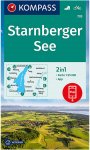 KOMPASS WANDERKARTE STARNBERGER SEE 1:25 000 -  Wanderkarten und Winterkarten