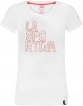 La Sportiva PATTERN T-SHIRT W Frauen Gr.M - T-Shirt - weiß