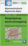 Mangfallgebirge Kreuth und Umgebung -  Wanderkarten und Winterkarten