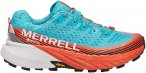 Merrell AGILITY PEAK 5 GTX Damen - Trailrunningschuhe - blau|rot