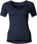Odlo CUBIC SHIRT S/S 2 PACK Frauen - Funktionsshirt - blau|schwarz