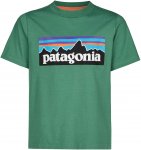 Patagonia K' S P-6 LOGO T-SHIRT Kinder - T-Shirt - grün