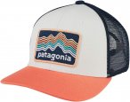 Patagonia K' S TRUCKER HAT Kinder - Mütze - weiß|mehrfarbig