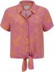 Royal Robbins BERGEN S/S Frauen - Outdoor Bluse - pink-rosa|orange