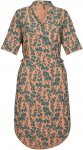 Royal Robbins SPOTLESS TRAVELER DRESS S/S Damen - Kleid - orange|grün