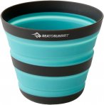 Sea to Summit FRONTIER UL COLLAPSIBLE CUP Gr.400 ML - Becher - petrol-türkis