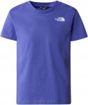 The North Face B S/S REDBOX TEE (BACK BOX GRAPHIC) Kinder - T-Shirt - blau