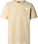 The North Face M S/S REDBOX TEE Herren - T-Shirt - beige-sand