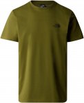 The North Face M S/S SIMPLE DOME TEE Herren - T-Shirt - oliv-dunkelgrün