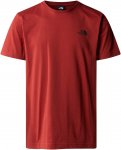 The North Face M S/S SIMPLE DOME TEE Herren - T-Shirt - rot