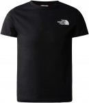 The North Face TEEN S/S SIMPLE DOME TEE Kinder - T-Shirt - schwarz