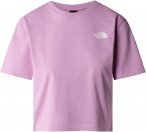 The North Face W OUTDOOR S/S TEE Damen - T-Shirt - pink-rosa