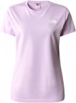 The North Face W S/S OUTDOOR GRAPHIC TEE Damen - T-Shirt - lila