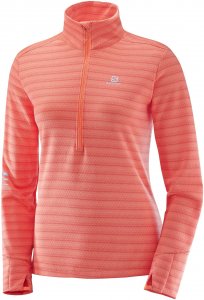 Salomon Lightning HZ Mid Frauen Gr. L - Skipullover - pink-rosa|orange