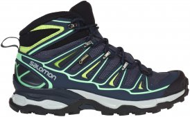Salomon X Ultra Mid 2 GTX Frauen Gr. 4½ - Hikingstiefel - blau|schwarz