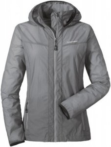 Schöffel Windbreaker Jacket L Frauen Gr. 44 - Softshelljacke - grau