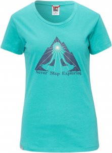 The North Face S/S Nse Series Tee Frauen Gr. XL - T-Shirt - petrol-türkis