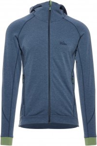 Tierra Aktse Hood Fleecejacket Männer Gr. XL - Fleecejacke - blau