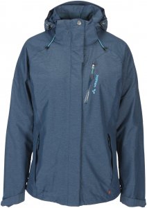 Vaude Furnas Jacket II Frauen Gr. 46 - Regenjacke - blau|grün