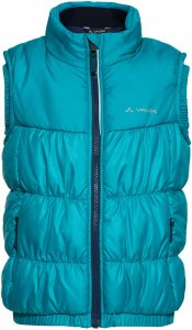 Vaude Racoon Insulation Vest Kinder Gr. 110/116 - Weste - blau|petrol-türkis