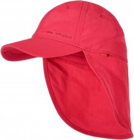 Vaude Sahara Cap III Kinder Gr. 50-52 cm - Sonnenhut - rot