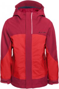Vaude Suricate 3in1 Jacket III Kinder Gr. 110/116 - Doppeljacke - rot