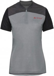 Vaude Women'S Tremalzo Shirt Frauen - Fahrradtrikot - grau|schwarz