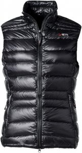 Yeti Caring W's Lightweight Down Vest Frauen Gr. S - Daunenweste - schwarz