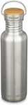 Klean Kanteen Edelstahl Trinkflasche Reflect 800ml, Brushed Stainless Trinkflasc